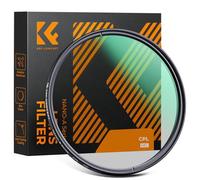 K&F Concept Filtro polarizador circular serie A con 24 revestimientos verdes multicapa HD/hidrofóbico/resistente a los arañazos CPL filtros de lente para lentes de cámara (86 mm)