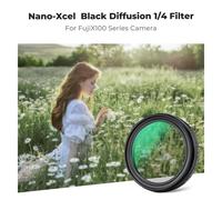 K&F CONCEPT Fujifilm Black Mist 1/4 filter, black, lens HD coating waterproof and scratch-resistant,