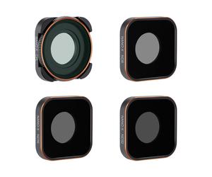 K&F Concept HERO 9/10/11 Filter Set 4pcs HD (ND8+ND16+ND32+CPL) withAnti-reflection Green Film