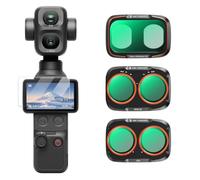 K&F CONCEPT Juego de 3 Filtros Compatible con dji OSMO Pocket 4P