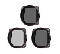 K&F Concept juego de 3 filtros: ND variable ND2-ND32, CPL y 2 en 1 ND2-ND32 + Black Mist 1/4 para DJI Mavic 3