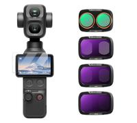 K&F CONCEPT Juego de 4 Filtros CPL+ND Compatible con dji OSMO Pocket 4P