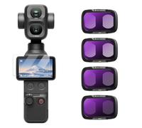 K&F CONCEPT Juego de 4 Filtros ND Compatible con dji OSMO Pocket 4P