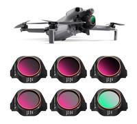 K&F CONCEPT Juego de 6 Filtros Compatible con dji Mini 5 Pro (CPL + ND4/PL + ND8/PL + ND16/PL + ND32/PL + ND64/PL) - Filtros Polarizador y de Densidad Neutra para Dron, Vidrio Óptico HD Multi-Capa