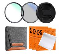 K&F Concept juego de filtros MCUV + CPL con tapa de objetivo y funda 58 mm