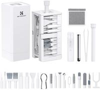 K&F CONCEPT K&F Concept 32 in 1 Keyboard Cleaner Kit, Cleaning Kit with Retractable Big Brush