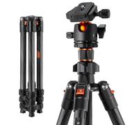 K&F Concept K254C2+BH-36L - 162 cm carbon-fibre travel tripod with ball head