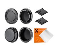 K&F CONCEPT Kit de 2 Tapas K Mount Compatible con Pentax, Cuerpo y Objetivo
