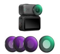 K&F CONCEPT Kit de 4 Filtros para dji Nano (CPL+ND8+ND16+ND32) - Cristal HD, Doble Tratamiento Antirreflectante, Hidrófugo y Antiarrays - Paño de Limpieza Incluido - Venta B2B y B2C