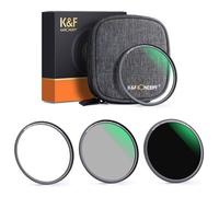 K&F Concept Kit de filtro de lente magnética CPL-ND-UV 77 mm