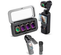 K&F Concept Kit de filtros CPL ND16 ND64 ND256+Funda Protectora para dji Osmo Pocket 3