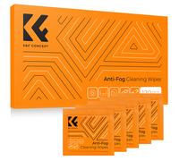 K&F Concept Lens/Eyeglasses Cleaning Wipes 120 PCS Pre-Moistened