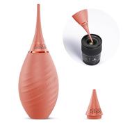 K&F Concept Limpiador de Aire a Presión para cámaras para la Limpieza de Lentes, Camara Lentes Sensores DSLR, Gafas, Dos con Boquilla Larga y Boquilla Corta, Rosa