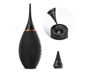 K&F CONCEPT Limpiador de Aire a Presión para cámaras para la Limpieza de Lentes, Camara Lentes Sensores DSLR, Gafas, Dos con Boquilla Larga y Boquilla Corta