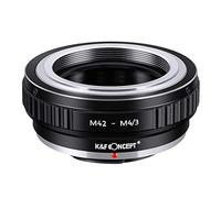 K&F CONCEPT - M42-M4/3 Adaptador Lentes M42 a Montura Micro 4 3 4/3 M4/3 Mount para Olympus Pen Panasonic Lumix OM-D y BMPCC