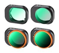 K&F Concept Mini 4 Pro Kit: Filtro Polarizador Circular CPL, UV, Variable ND2-32 y ND32-512 Compatible con DJI Mini 4 Pro - 28 Capas Nano Revestimiento