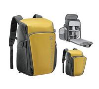 K&F Concept Mochila para Cámara Profesional, Bolsa Fotógrafos Cámara Impermeable de Gran Capacidad para Camera Reflex Digital DSLR con Compartimento para Portátil de 15.6 Pollici
