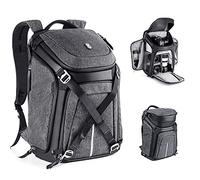 K&F Concept Mochila Fotografía, Mochila Cámara Profesional Reflex con Gran Capacidad 25L, Mochila Cámara Fotográfica Impermeable para Cámara DSLR/Tablet/Ordenador/Trípode