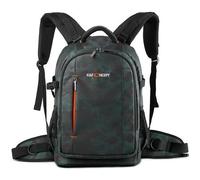 K&F Concept Mochila KF13.119 Grande 31x24x46cm - Negra/Verde