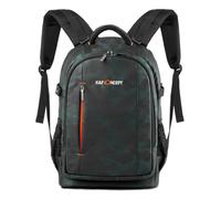K&F Concept Mochila multifuncional grande para cámara réflex digital para fotografía de viajes al aire libre para laptop de 14 pulgadas, Negro -