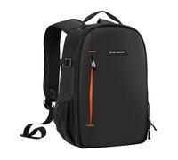 K&F Concept Mochila para cámara, 10L portátil pequeña Mochila para cámara Impermeable Ligera y compacta Apertura de 180° Bolsa para cámara DSLR SLR