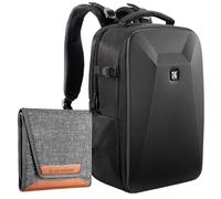 K&F CONCEPT Mochila para cámara & Estuche para filtro de lente óptica
