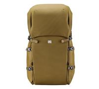 K&F CONCEPT - Mochila para cámara Mochila fotografia Gran Volumen Bolsa cámara Funda Camara, Profesional Camera Bag con Cubierta de Lluvia para cámara de Objetivo dron, Champán