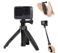 K&F Concept MS03 - tabletop selfie tripod for action cameras, black-orange