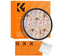 K&F CONCEPT Nano-B 58mm Filtro de Prisma de Efecto Hexágono Central, Filtro Prisma de Efecto Especial de Vidrio Óptico con 3 Paños de Limpieza