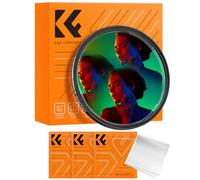 K&F CONCEPT Nano-B 72mm Filtro de Prisma, Filtro de Efecto de Imagen Dividida de Tres Partes de Vidrio Óptico con 3 Paños de Limpieza