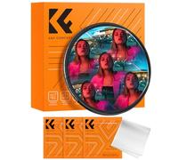 K&F CONCEPT Nano-B 82mm Filtro de Prisma Pentaprisma Central, Filtro Prisma de Efecto Especial de Vidrio Óptico con 3 Paños de Limpieza