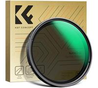 K&F CONCEPT Nano-D 55mm Filtro Variable ND2-32 (1-5 Stops) Filtro Densidad Neutral Ultrafino HD de Rosca de Vidrio Óptico con 24 Capas Revestimiento Nano