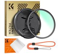 K&F CONCEPT Nano-D 67MM Filtro UV de Protección con Tapa de Lente, Filtro MC UV Slim de HD Vidrio Óptico con 24 Capas Revestimiento Nano