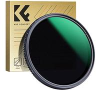 K&F CONCEPT Nano-Dazzel 37mm Filtro Variable ND8-2000 (9 Pasos),ND8-2000 Filtro Densidad Neutral de Vidrio Óptico con 24 Capas Revestimiento Nano