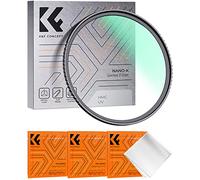 K&F Concept Nano-K Filtro 55mm de Protección MC UV Slim HD de Vidrio óptico con 18 Capas Nano Revestimiento para Objetivo 55mm