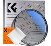 K&F CONCEPT Nano-Klear Filtro Polarizador Circular CPL de Vidrio Óptico con Revestimiento Nano para Objetivo 77mm (Incluye Un Paño de Limpieza)