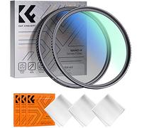K&F Concept Nano-K Pack de Filtros de Protección UV Filtro Polarizador CPL con 3pcs Paño Limpieza Microfibra para Objetivo 52mm