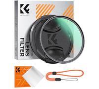 K&F CONCEPT Nano-Klear 40.5mm Filtro Black-Mist 1/4 con Tapa | Filtro Black Diffusion 1/4 Ultrafino Macro de Vidrio Óptico con Nano Revestimiento con 3Pcs Paño Limpieza Microfibra - FE302