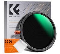 K&F CONCEPT Nano-Klear 46mm Filtro Variable ND2-32 & Black-Mist 1/4 & CPL,3 En 1 Función ND2-32 Densidad Neutra & Polarizador & Black Difusión 1/4 Filtro con 3pcs Paño de Limpieza