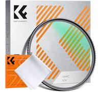 K&F CONCEPT Nano-Klear Filtro de Protección UV de Vidrio Óptico con Revestimiento Nano para Objetivo 62mm(Incluye Un Paño de Limpieza)