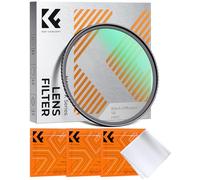 K&F CONCEPT Nano-Klear 82mm Filtro Black Diffusion 1/8, Filtro Black Mist 1/8 Ultrafino Macro de Vidrio Óptico con Nano Revestimiento con 3Pcs Paño Limpieza Microfibra
