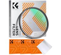 K&F CONCEPT Nano-Klear Blue Streak Filtro 62mm,Filtro de Efecto Streak Blue de Vidrio Óptico con 18 Capas Nano Revestimiento con 3 Paños de Limpieza