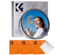 K&F CONCEPT Nano-Klear Filtro Black-Mist 1/4 & Polarizador CPL 2 en 1,Filtro Black Diffusion 1/4 & CPL de Vidrio Óptico con Nano Revestimiento con 3Pcs Paño Limpieza