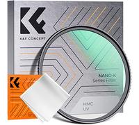 K&F Concept Nano-Klear Filtro de Protección UV de Vidrio Óptico con Revestimiento Nano para Objetivo 52mm(Incluye Un Paño de Limpieza)