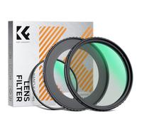 K&F CONCEPT Nano-Klear Filtro UV + CPL + Adaptador de Anillo Comaptible con Canon Powershot V1,Filtro de Protección + Polarizador Circular Compatible con Canon Powershot V1