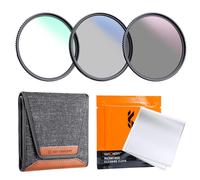 K&F Concept Nano-Klear juego de filtros MCUV + CPL + ND4 con estuche 72 mm
