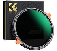 K&F Concept Nano-X 2 en 1 Filtro 77mm Polarizador CPL Circular y Filtro Variable ND4-64 (2-6 Pasos) Slim MRC para Cámara Lente NO X Spot con Funda