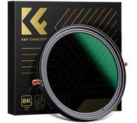 K&F Concept Nano-X 2 en 1 Filtro Polarizador y Filtro Densidad Neutra Ajustable 82mm Slim ND2-ND32 MRC para Cámara Lente NO X Spot con Funda