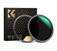 K&F Concept Nano-X 82mm Magnético ND Filtro Variable ND8-ND128 (5 Pasos) con Anillo de Adaptador Magnético, ND Filtro Densidad Neutra Magnético con 28 Capas Revestimiento Nano