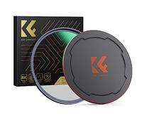 K&F CONCEPT Nano-X Filtro 58mm Black Diffusion 1/4+Tapa de Metal, Kit Filtro Black Mist 1/4 de Vidrio óptico con 28 Capas Nano Revestimiento para Retrato Imagen y Vídeo